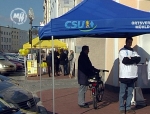 So sehen Sie den Wahlkampf auf der Straße... Beobachtungen aus Mühldorf