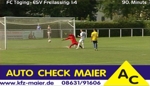 FC Töging gegen Aufsteiger ESV Freilassing: Trotz Dominanz 1:4 verloren
