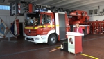 Feuerwehr Mühldorf weiht neue Drehleiter ein (HD)