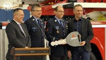 Freiwillige Feuerwehr Waldkraiburg weiht neue Drehleiter