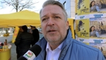 Straßenwahlkampf in Waldkraiburg 2: Erfinder zu Gast bei der FDP