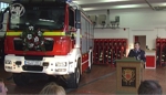 Segnung des neuen TLF4000 für die Feuerwehr der Stadt Mühldorf