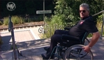 Aktion Barrierefreiheit der SPD in Waldkraiburg: Bahnfahren mit Rollstuhl und Rollator