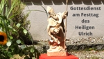 Zu Sankt Ulrich: Gottesdienst an der Ulrichskapelle bei Gars
