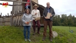 Abenteuerspielplatz in der Kumpfmühle in Kraiburg in Eigenleistung gebaut - Eröffnung mit Hindernissen