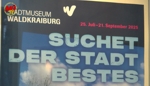Suchet der Stadt Bestes - Eröffnung der Ausstellung 75 Jahre Stadt Waldkraiburg