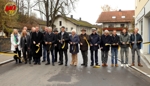 Einweihung der neu gebauten Brücke in Polling