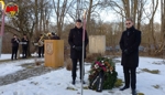 Holocaust-Gedenktag - Gedenkfeier auf dem KZ-Friedhof in Mühldorf