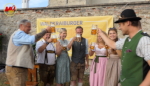 Die Bierprobe zum Jubiläumsvolksfest in Waldkraiburg - Diesmal in Pürten