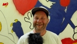 Ferienprogramm: Kunstverein Inn-Salzach und Rudolf A. Huber besprayen Schalthäuschen